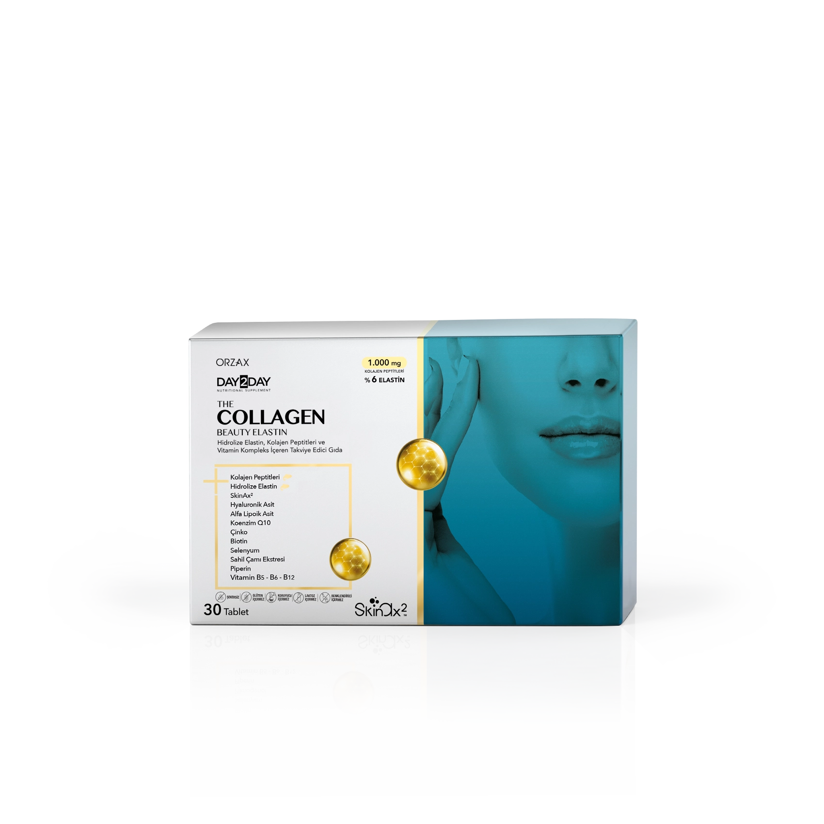 The Collagen Beauty Elastin 60 Tablets